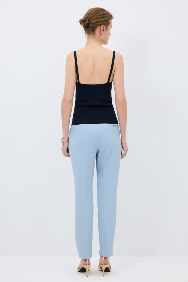 Askılı Triko Bluz - 6