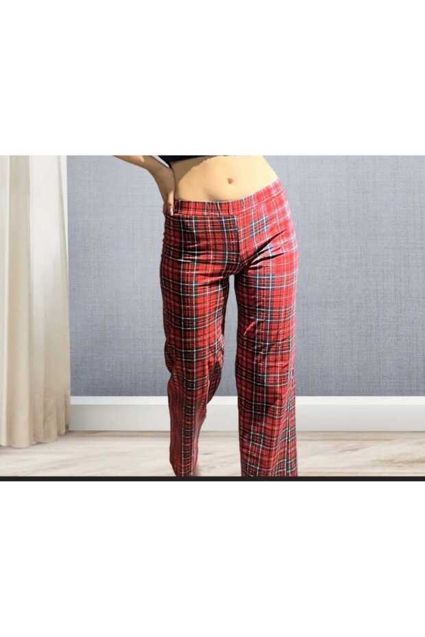 بيجامة منقوشة من الجيرسيه - 1