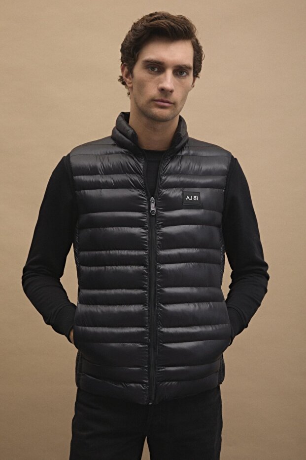 Basic Şişme Yelek Siyah - 3