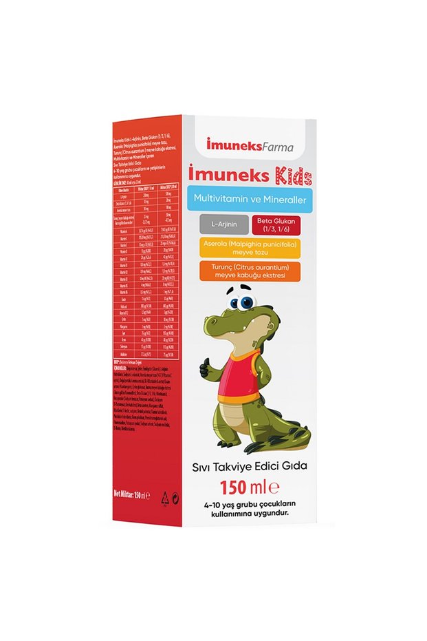 Kids Liquid Food Supplement Containing Multivitamins and Minerals 150 ml