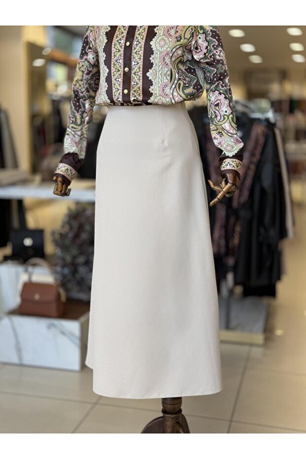 Çan Model Bej Etek 0101 - 2