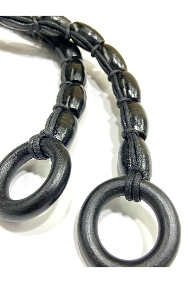 Çanta Sapı / Ahşap Boncuklu Çanta Sapı - 2