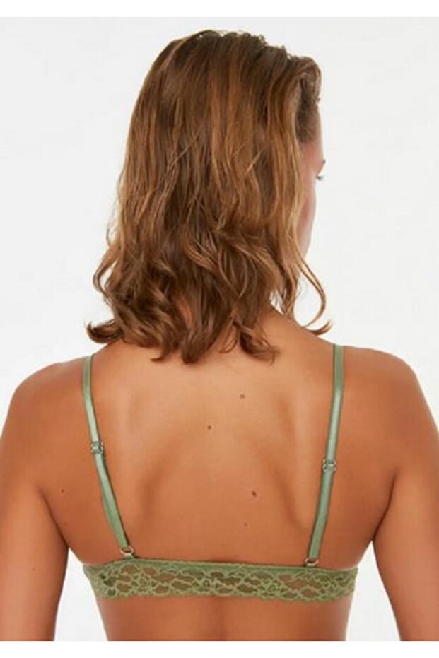 Yakaları Dantelli Mıcro Bralet Ds200475br - 4