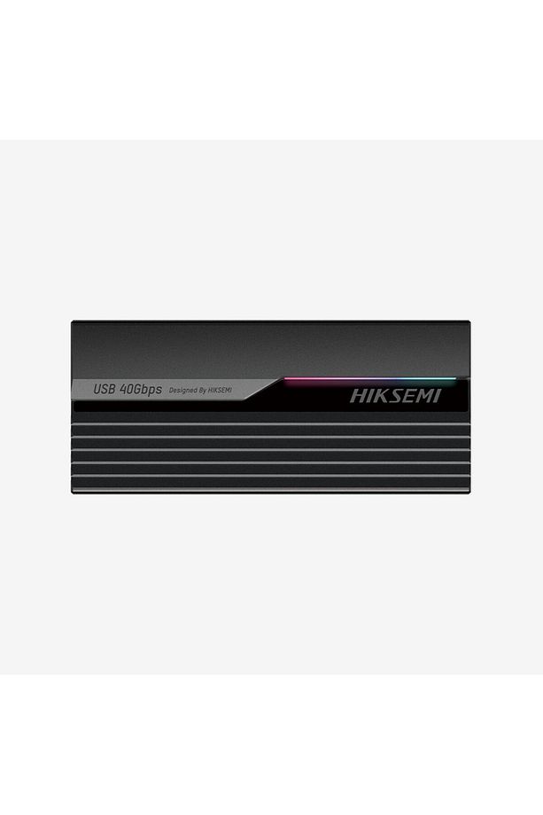 MDS4 Grey USB 4.0 Type-C  RGB Lighting M.2 NVME Protocol Up to 40Gbps Taşınabilir HDD Kutusu - 1