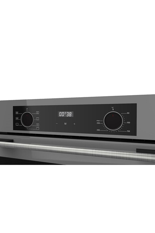 Flowart Ventora Plus Gri 3'lü Ankastre Set ( QBL63CPR-SS208-D079 ) - 7