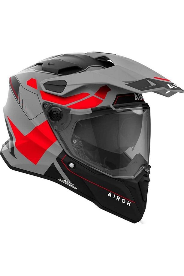 Commander 2 Reveal Red Fluo Matt Kask - 2