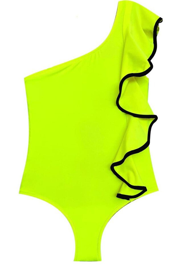 Mädchen-Badeanzug mit Spitze DB200740CM - 1