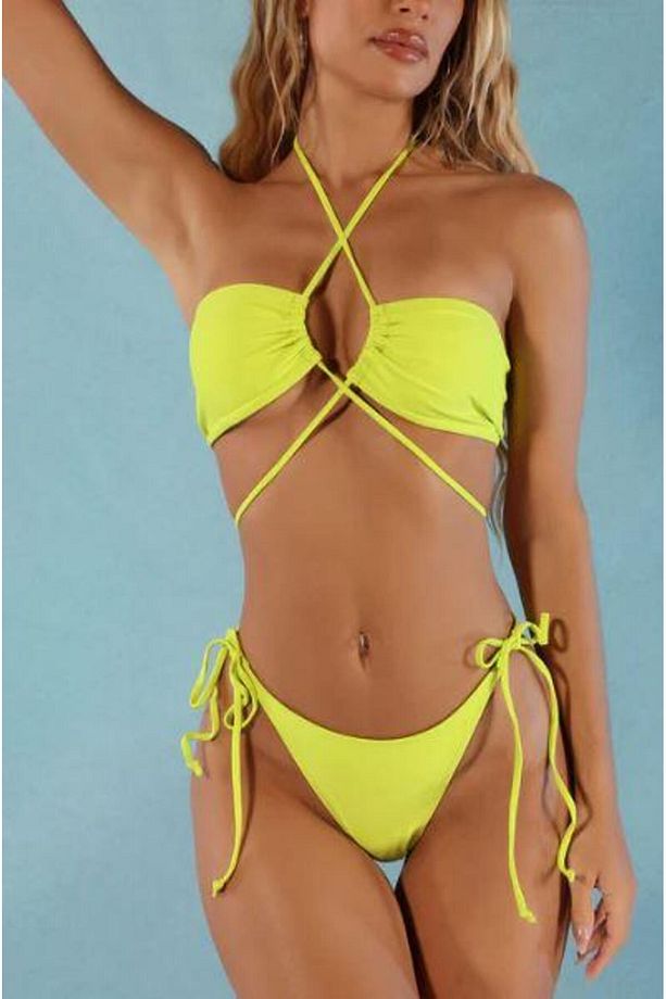 Bağlama Detaylı Bikini Takım Db200780bt - 7