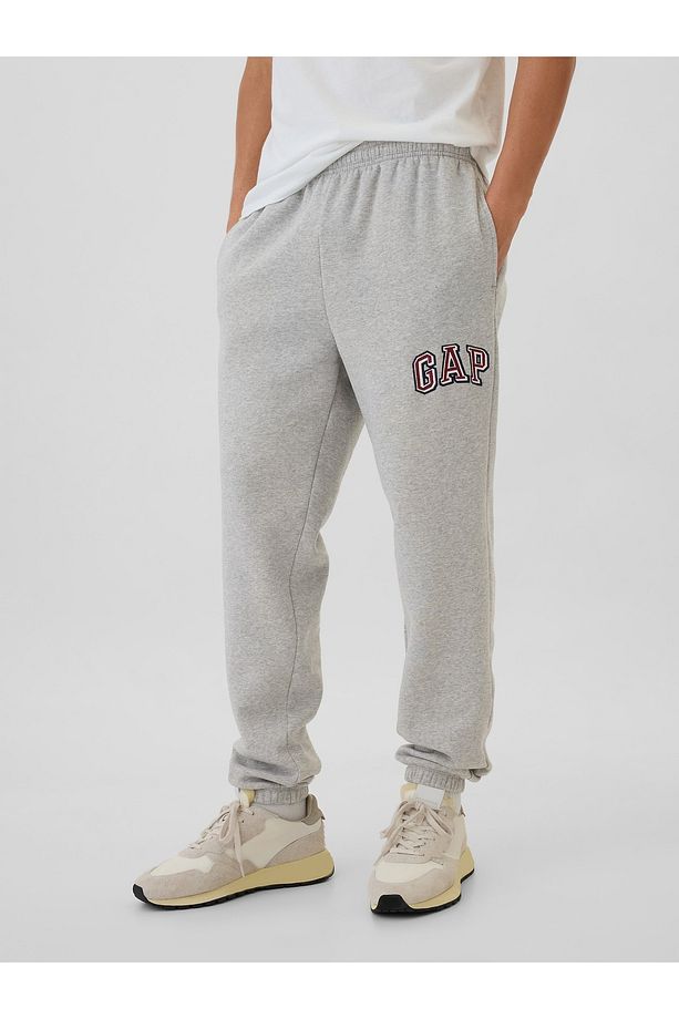 Erkek Gri Gap Logo Jogger Eşofman Altı - 4
