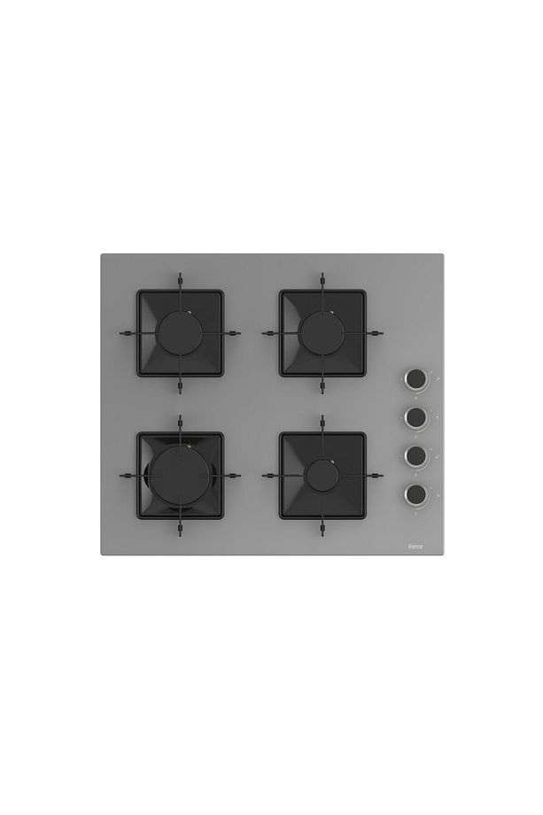 Flowart Ventora Plus Gri 3'lü Ankastre Set ( QBL63CPR-SS208-D079 ) - 3