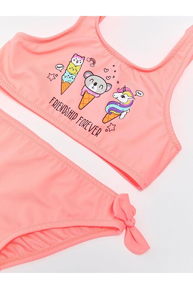 Bikini set za devojčice sa mašnom - 3