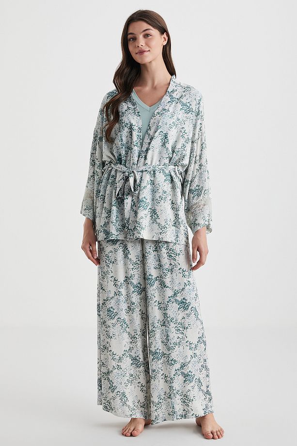 Üçlü pijama takımı - 4