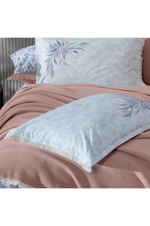 Adrian Bej Çift Kişilik %100 Pamuk Pike Takımı - 3