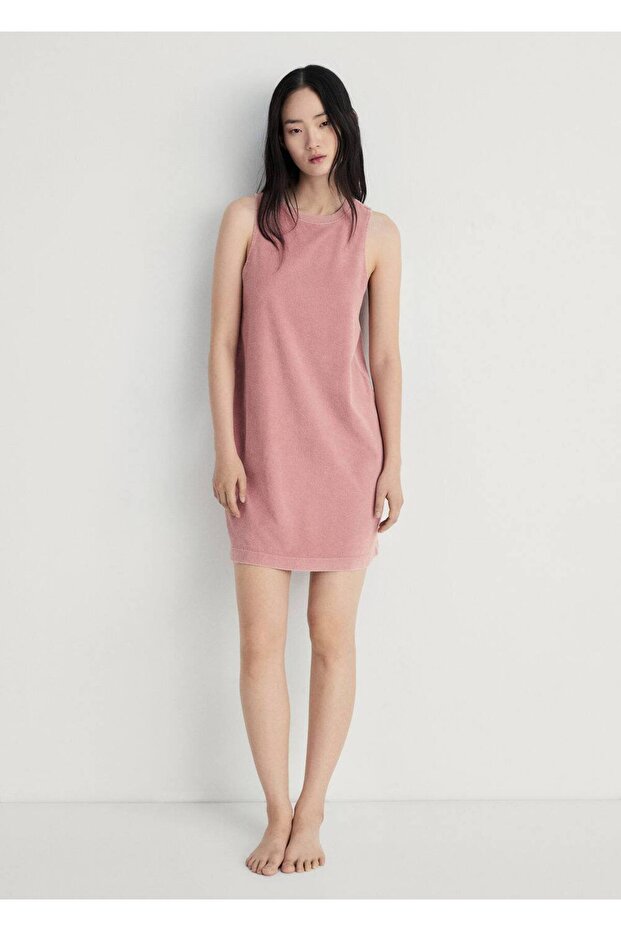 Terry cotton pamuklu gecelik - 2