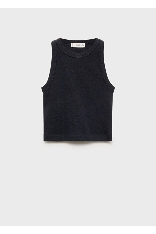 Triko cropped bluz - 1