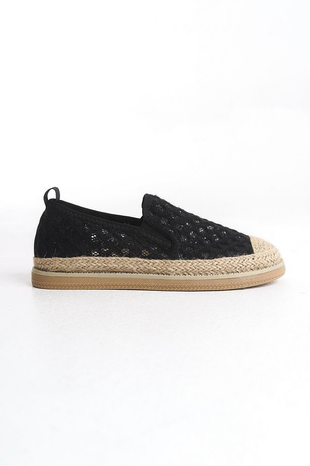 Kadın Yüksek Taban Sneaker File Dantel Spor Ayakkabı Larisa - 3