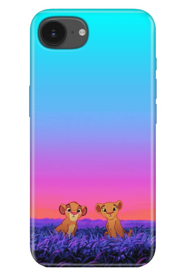 iPhone 16E Compatible Silicone Case Themed Cover Junior Lions
