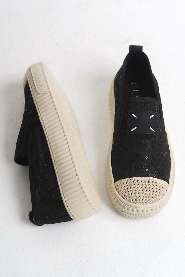 Kadın Yüksek Taban File Dantel Sneaker Günlük Spor Ayakkabı Nastiya - 6