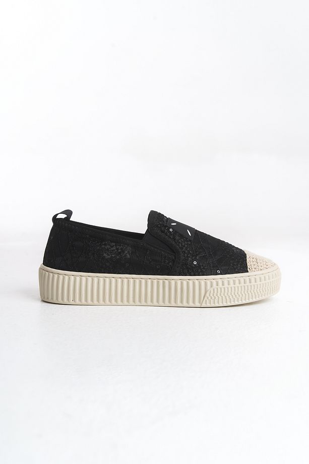 Kadın Yüksek Taban File Dantel Sneaker Günlük Spor Ayakkabı Nastiya - 3