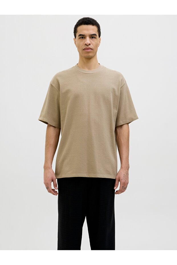 تي شيرت سادة برقبة دائرية - 2