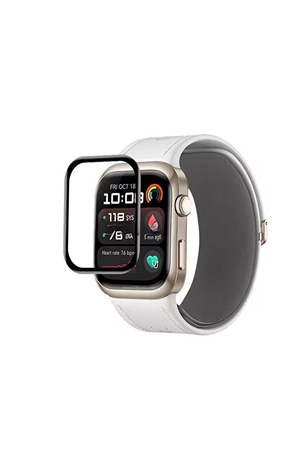 واقي شاشة زجاجي نانو مرن ثلاثي الأبعاد متوافق مع ساعة Huawei Watch D2