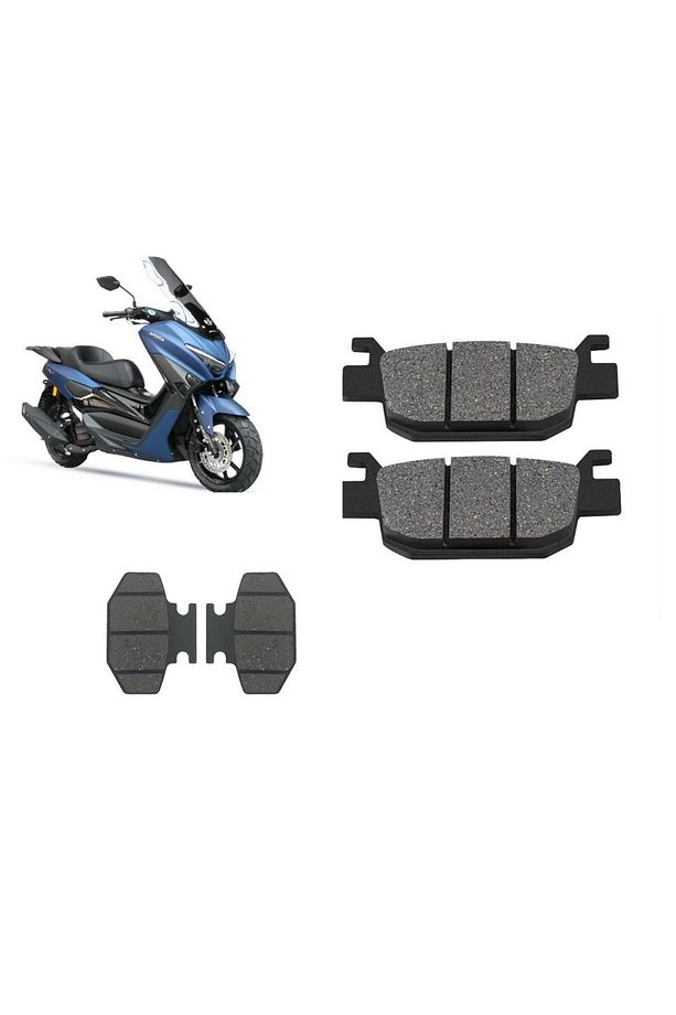 Arora Max-T 150 Ön - Arka Fren Disk Balatası Takımı - 1