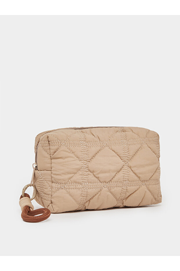 Diamond Stitch Pattern Wash Bag