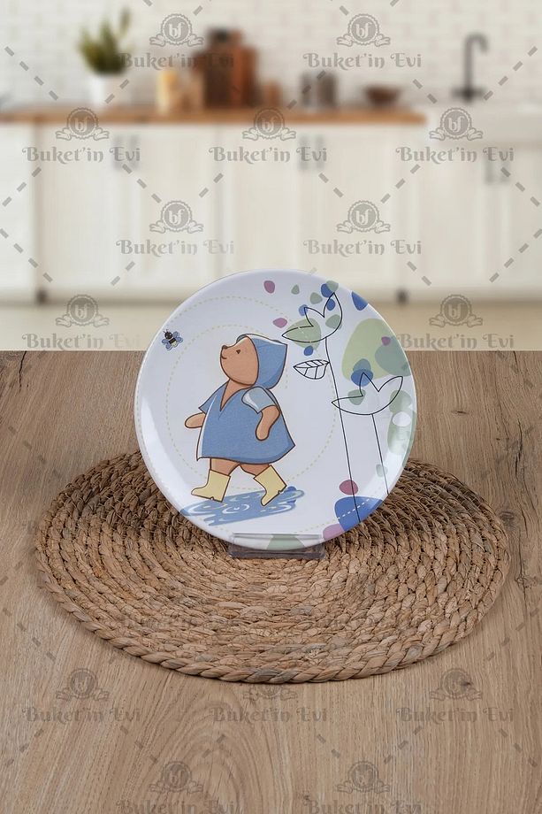 Ayıcıklı Pasta / Kahvaltı Tabağı - 1