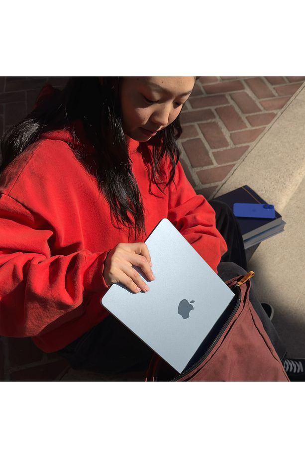 13" MacBook Air: Apple M4 chip with 10-core CPU and 8-core GPU, 16GB, 256GB SSD - Gümüş - 8