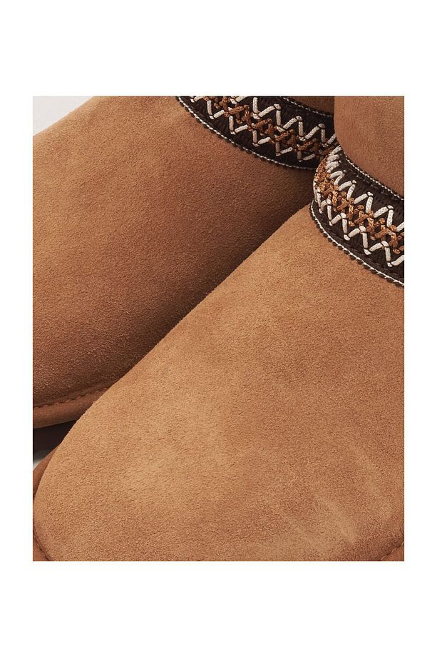 Kadın / Kız Bot 1158262 UGG W CLASSIC MINI CRESCENT CHESTNUT (TABA) - 4