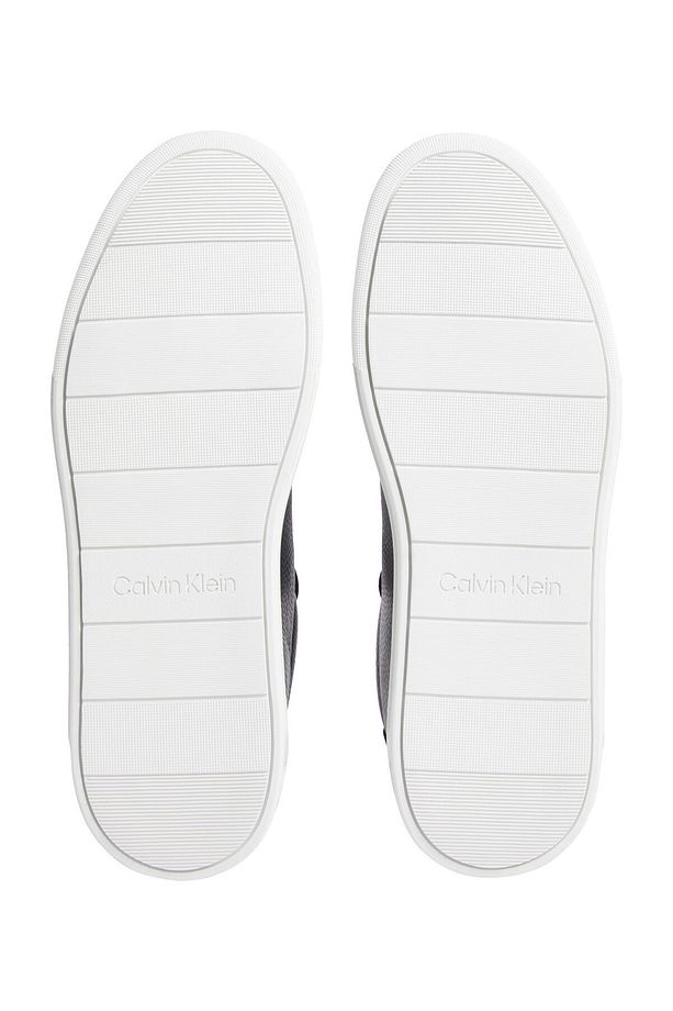 Erkek Rahat Taban Marka Logolu Bağcıklı Siyah Sneaker HM0HM01653-01O - 4