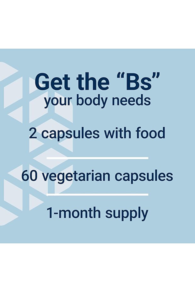 , BioActive Complete B-Complex, 60 Vegetable Capsules - 5