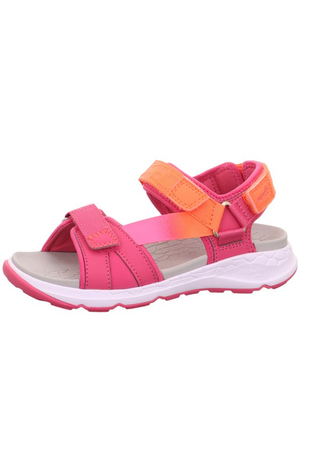 Pink/Orange Girls Sandals 1- 000580 -5510-1 Criss Cross