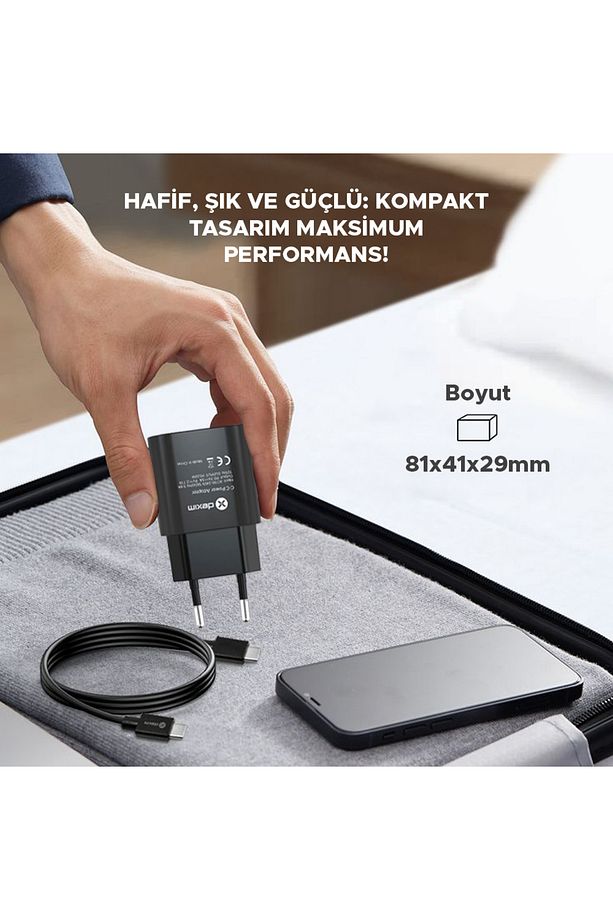 25w Ac Şarj Cihazı Type C - Dca0057 - 3