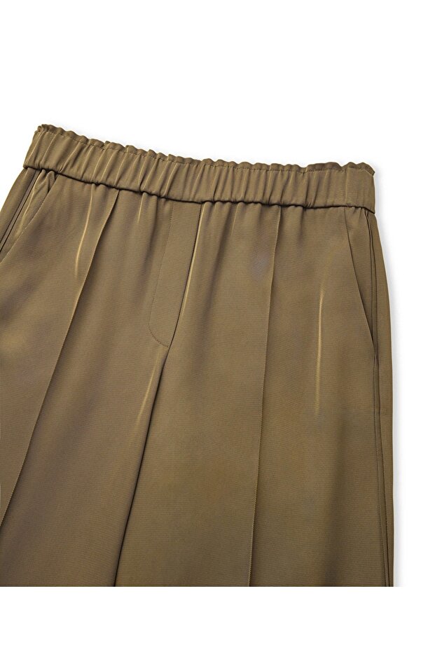 Elastik bel pantolon - 4