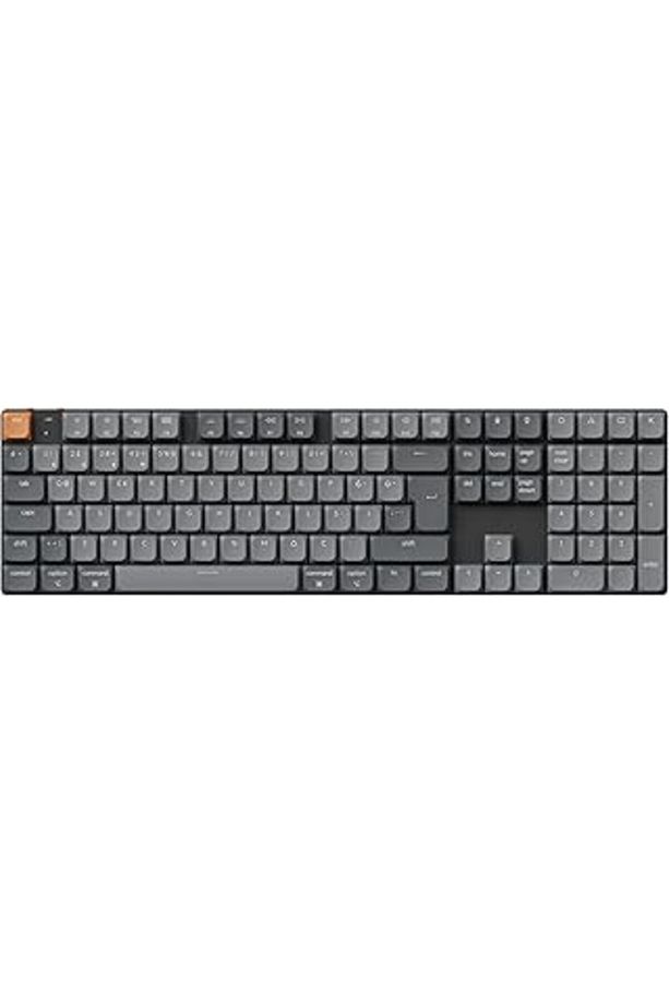 Keychron K5 Max%100 Rgb Türkçe Red Switch Kablosuz Karbon Siyah Mekanik Klavye - 1