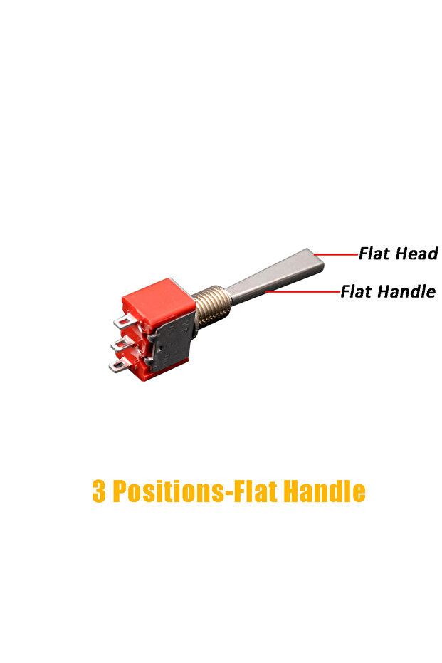 3 Pos FLAT Handle FRSKY REPLACEMENT SWITCH AND SCREW NUTS PARTS FOR TARANIS X9D/X9D PLUS X7/ X9DP201 - 1