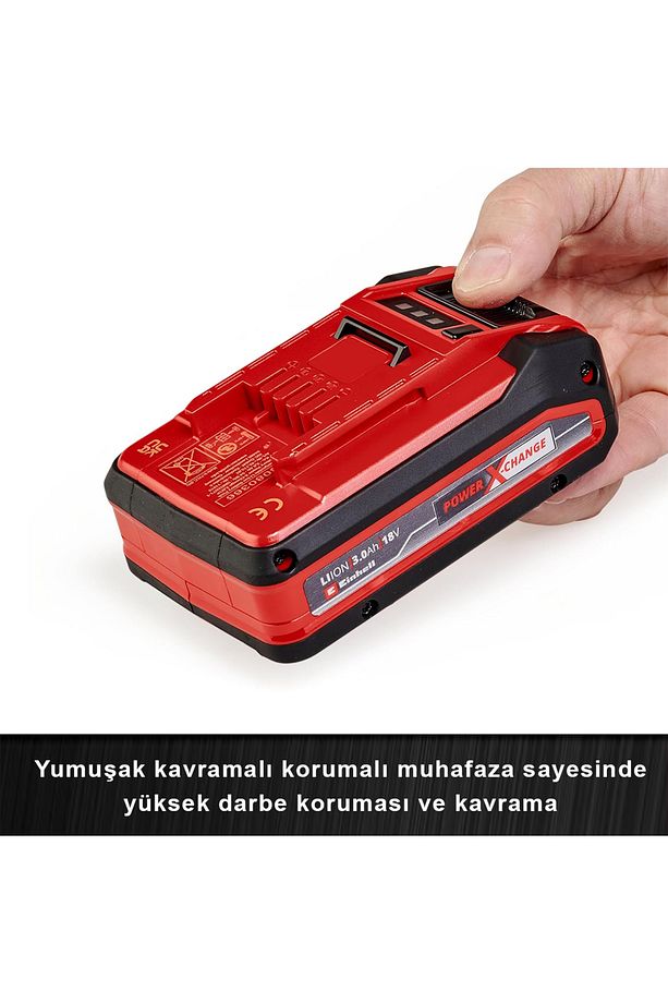 18 V 3,0 Ah Power X-change Plus Akü, Pil - 3
