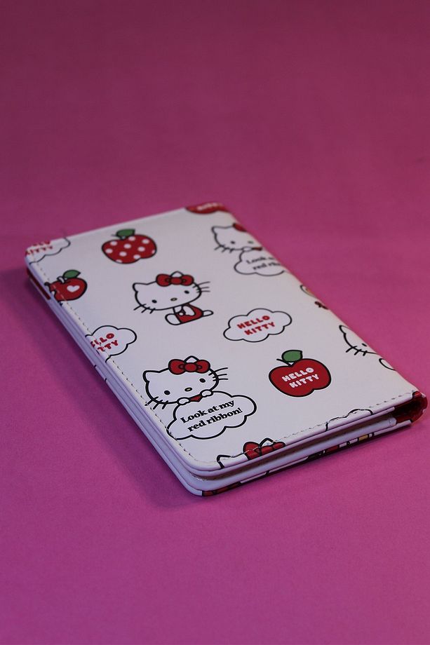 Hello Kitty Lisanslı Elma Koleksiyonu Pasaport Kılıfı - 3