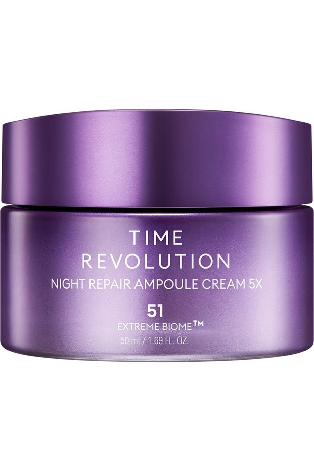 Korean Time Revolution Night Repair Ampoule Cream 5X , Triple Fermented Face Cream - 50ml
