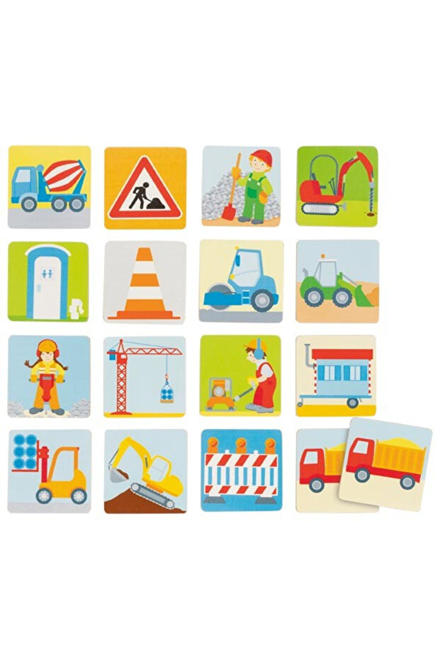 Joc de memorie pe șantierul de construcții - 2