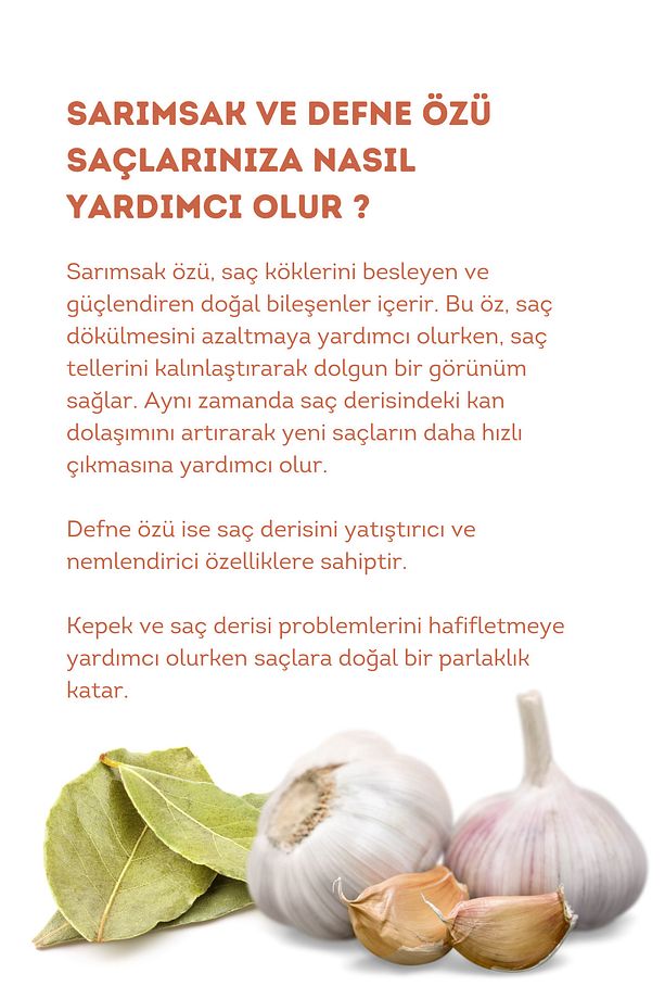 Defne Ve Sarımsaklı Şampuan, Saç Dökülmesine Karşı Yardımcı ( 2 Adet X 675 ml ) - 4