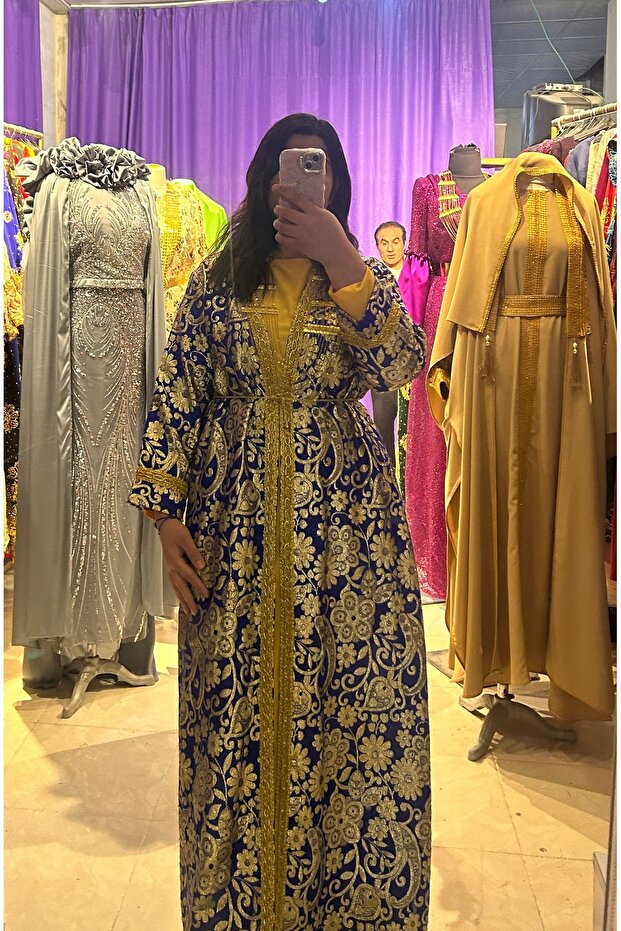 Düz Model Kaftan - 4