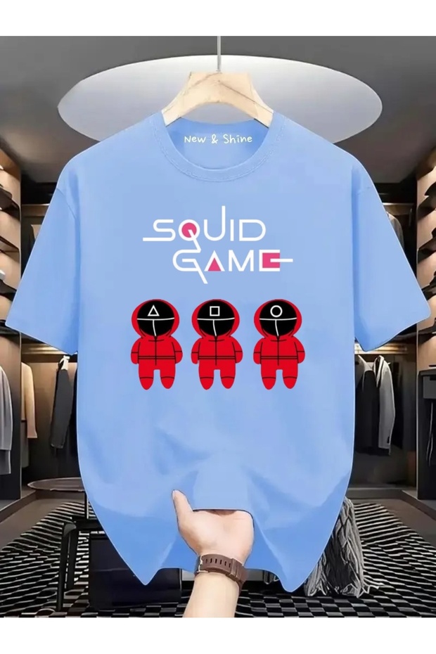 Squid Game Printed Oversize T-Shirt