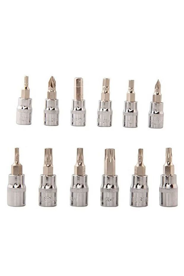 شنطة عده، طقم مقابس متنوعة مكون من 46 قطعة، مفاتيح - 5