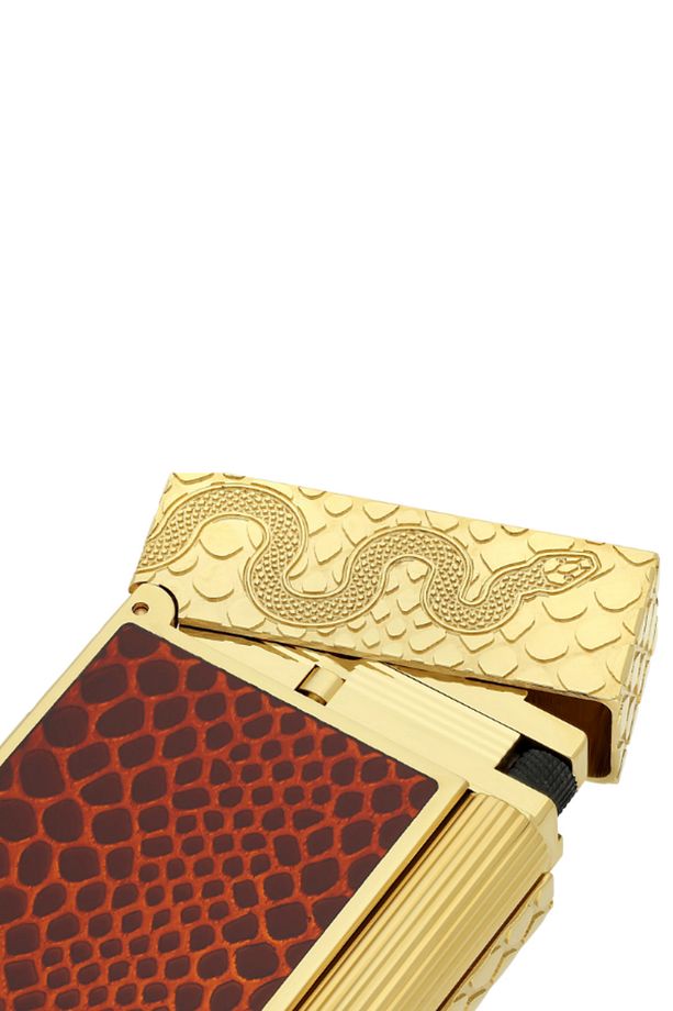 Lacquered Ligne 2 Red Puro Çakmağı 16075 - 5
