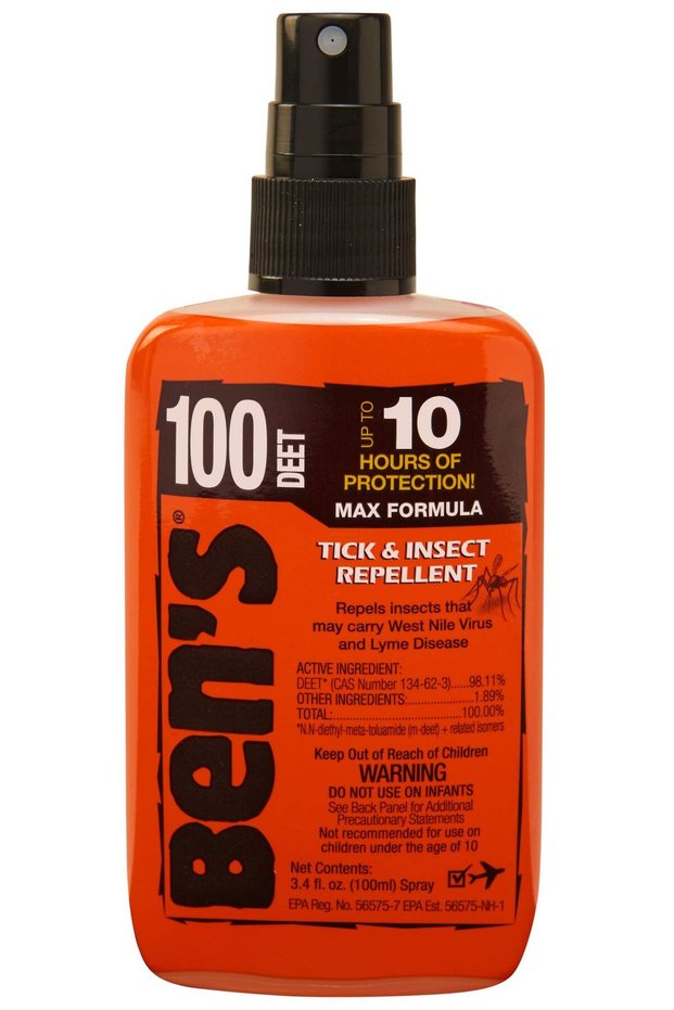 Tender Ben's 0006-7081 100% DEET Mosquito, Tick and Insect Repellent, 3.4 Ounce Pump