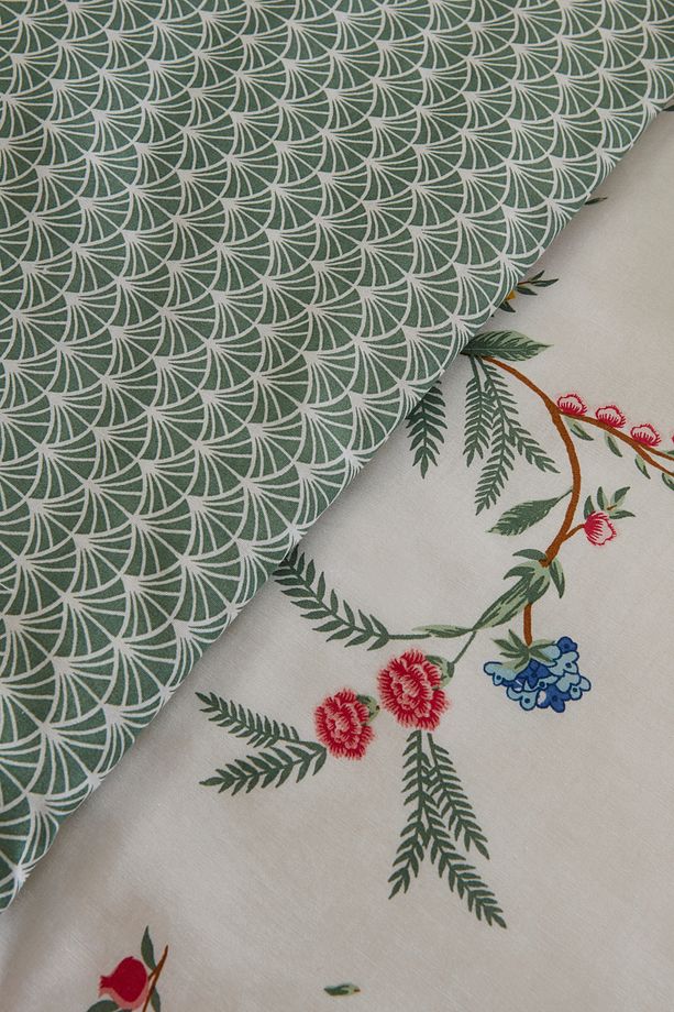 Dina %100 Pamuk Tek Kişilik Nevresim Takımı Multicolor - 5