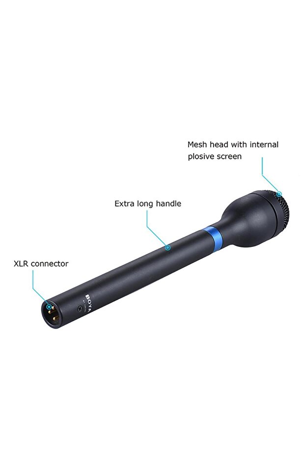 By-Hm100 Dynamic Handheld Microphone - 4