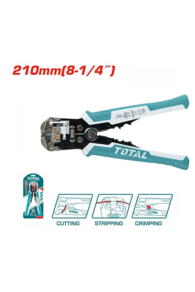 Automatic Wire Stripper 3 in 1 Tool for Precise Wire Stripping, Cutting & Crimping - 5